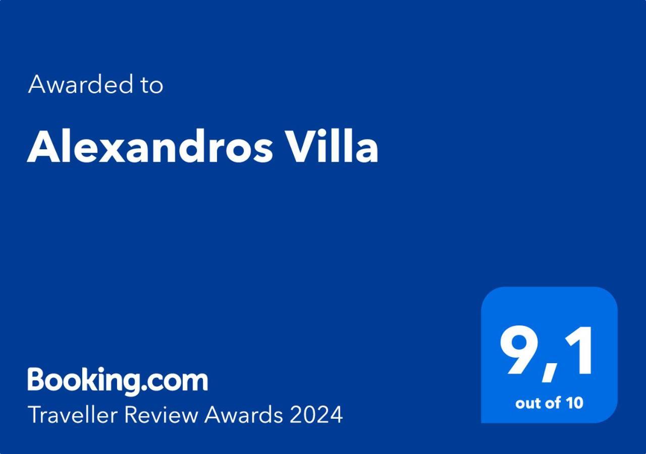 Alexandros Villa Agia Paraskevi  Luaran gambar